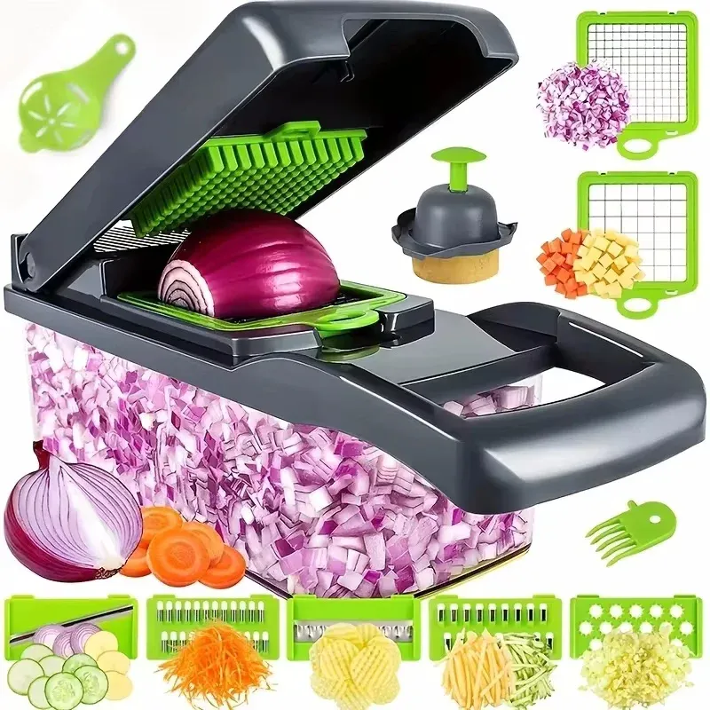 16-in-1 Multifunctional Vegetable & Fruit Cutter