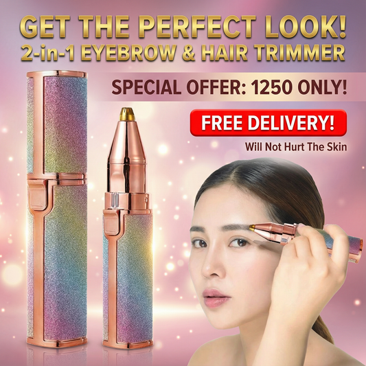 2 in 1 Eyebrow and Hair trimmer